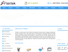 Tablet Screenshot of flairtek.com